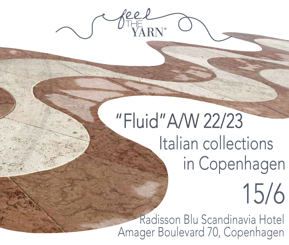 Workshop in Copenhagen Sustainable Italian yarns | Fluid AW 22.23